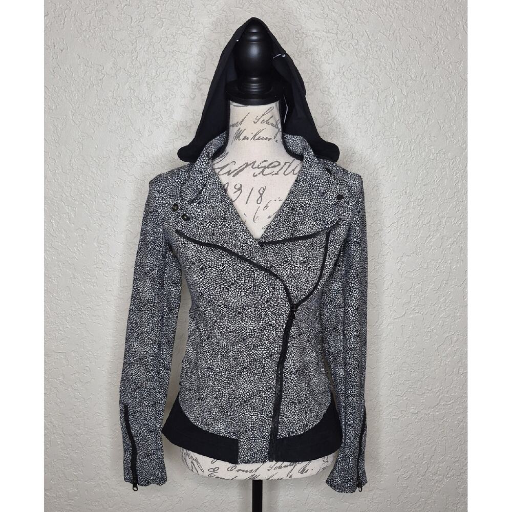 Lululemon Bust A Move Double Zippered Hooded Peplum Jacket